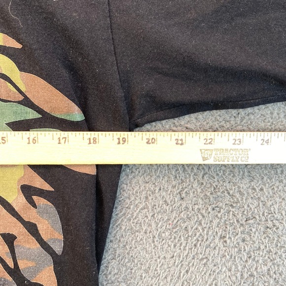 Pro Athletic T-Shirt Large Camouflage Indian Chief Logo Tee Black‎ Menswear - Picture 5 of 9